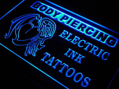 Body Piercing Electric Ink Tattoo